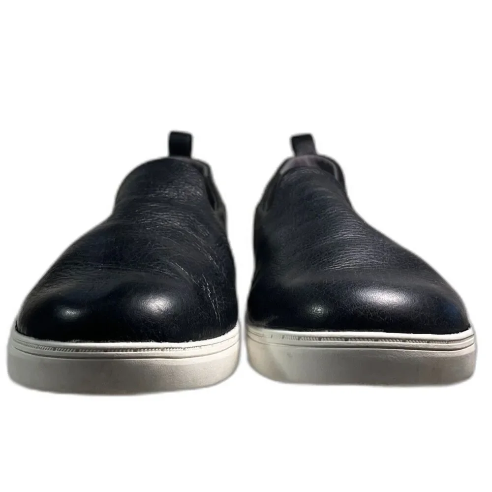 Vionic Women's Uptown Willa Leather Packable Loafers Black SZ 8-1/2W